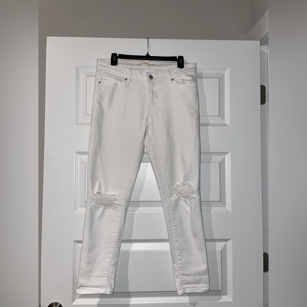 Levi Strauss 711 Skinny White Jeans
